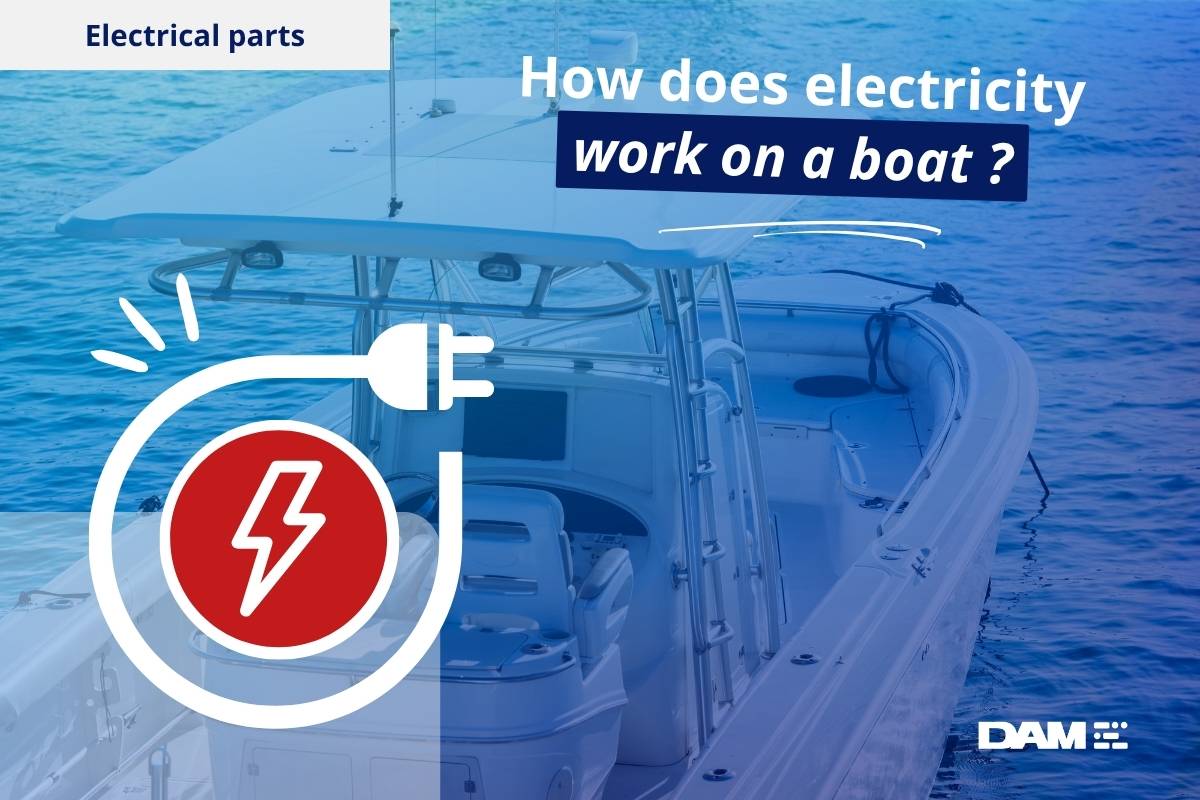 How does electricity work on a boat?